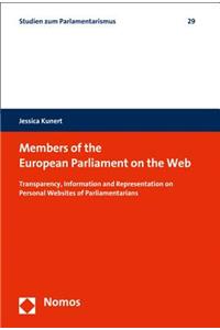 Members of the European Parliament on the Web
