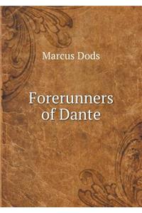 Forerunners of Dante