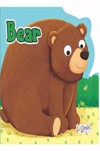 Bear Shaped Board Book