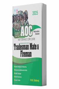 SURA`S Army Ordnance Corps Centre (AOC) Tradesman Mate & Fireman Exam Book in English Medium - Latest Updated Edition 2025