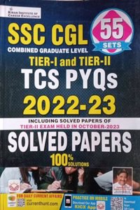 SSC CGL Tier 1 & Tier 2 TCS PYQs 2022 & 2023 Solved Papers (English Medium)