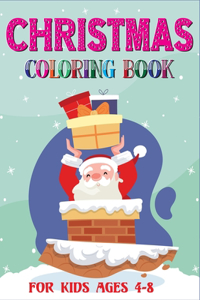 Christmas Coloring Book for Kids Ages 4-8
