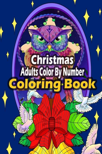 Christmas Adults Color By Number Coloring Book