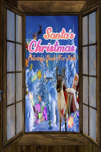 Santa's Christmas Coloring Book For Kids