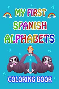My first Spanish Alphabets