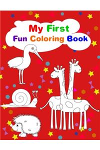 My First Fun Coloring Book