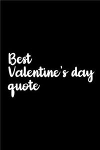 Best Valentine's Day Quote