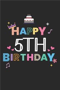 Gelukkige 5e Verjaardag