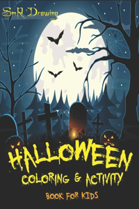 Halloween coloring & Activity books For Kids