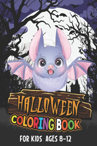 Halloween Coloring Book for Kids ages 8-12