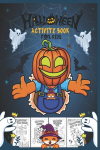 Halloween Activity Book for Kids
