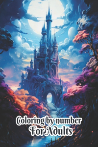 Coloring by number for adults