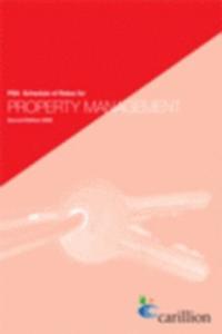 PSA schedule of rates for property management