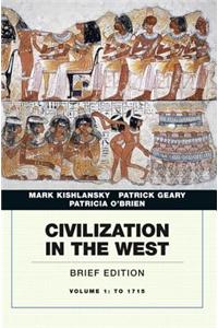 Civilization in the West, Penguin Academic Edition, Volume 1