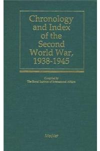 Chronology and Index of the Second World War, 1938-1945
