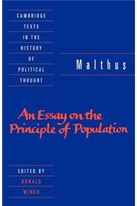 Malthus: 'an Essay on the Principle of Population'