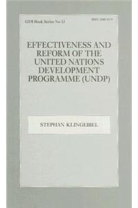 Effectiveness and Reform of the United Nations Development Programme (UNDP)