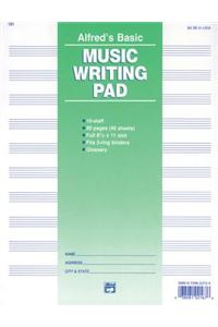 MANUSCRIPT PAD 10 STAVE 80 PG