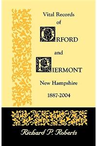 Vital Records of Orford and Piermont, New Hampshire, 1887-2004