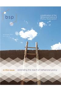 Behavioral Science & Policy: Volume 1, Issue 2