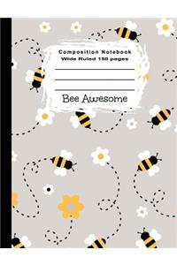 Composition Notebook Wide Ruled 150 Pages