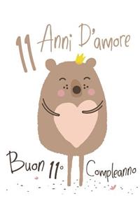 Buon 11° Compleanno