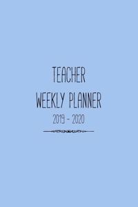 Teacher Weekly Planner