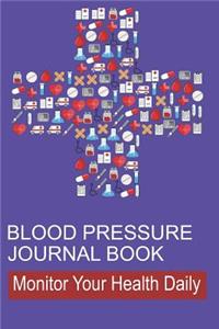 Blood Pressure Journal Book