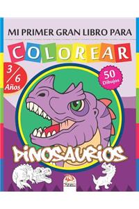 Mi primer gran libro para colorear - Dinosaurios