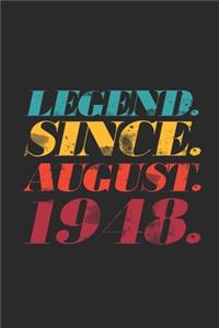 Legend Since August 1948