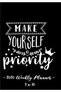 2020 Weekly Planner - Make Yourself a Priority