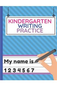 Kindergarten Writing Practice