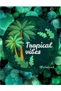 Tropical Vibes Notebook