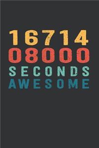 1 671 408 000 Seconds Awesome