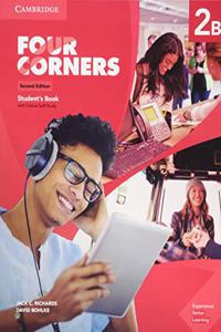 Four Corners Level 2B Student's Book with Online Self-study