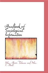 Handbook of Sociological Information