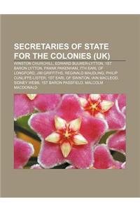 Secretaries of State for the Colonies (UK)