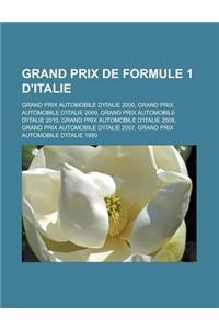 Grand Prix de Formule 1 D'Italie