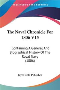The Naval Chronicle For 1806 V15