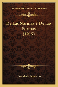De Las Normas Y De Las Formas (1915)
