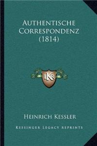 Authentische Correspondenz (1814)