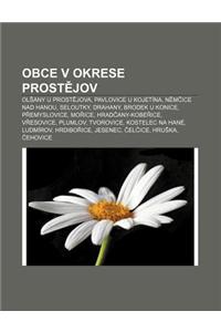 Obce V Okrese Prost Jov