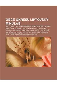 Obce Okresu Liptovsky Mikula