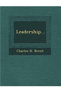 Leadership...