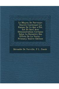 Le Moyen de Parvenir
