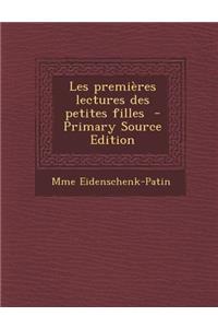 Les Premieres Lectures Des Petites Filles
