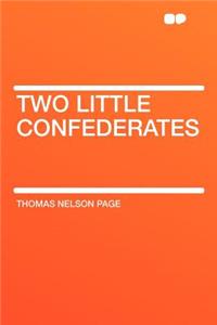 Two Little Confederates