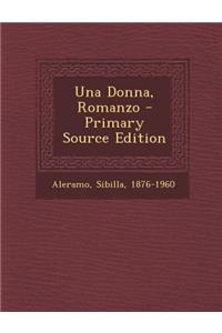 Una Donna, Romanzo