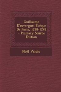 Guillaume D'Auvergne