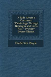 A Ride Across a Continent